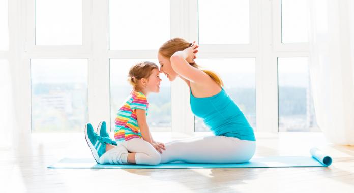 yoga met je kind Antwerpen en Mechelen